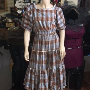 Vintage Pheasant Dress 40’s-50’s